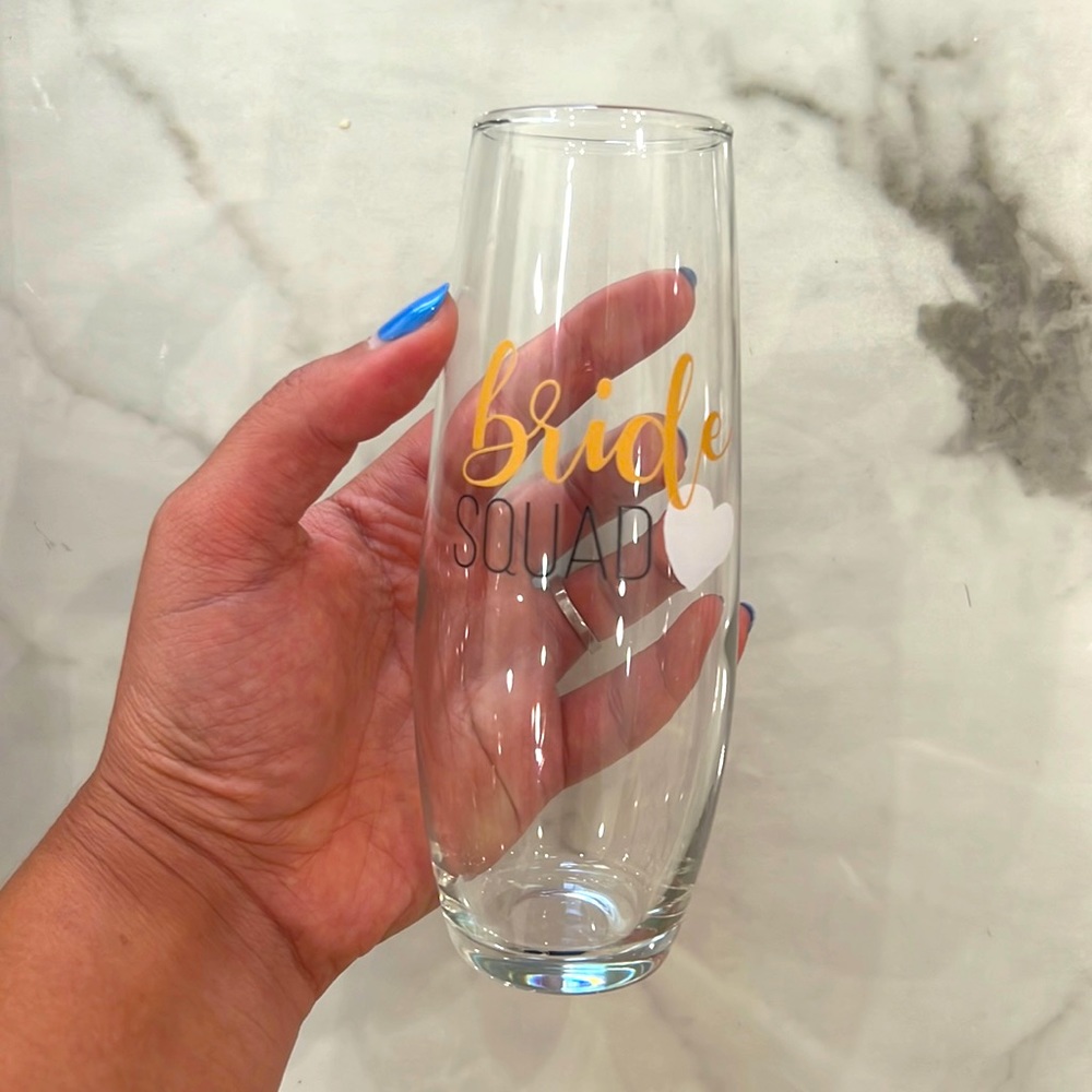 BRIDE SQUAD BEVERAGE FLUTE